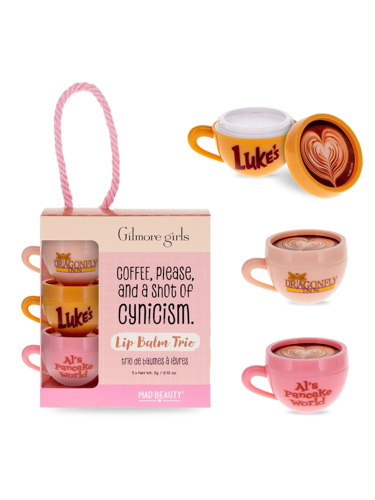 Mad Beauty x Gilmore Lip Balm Trio Gift Set - Image 2 of 6 Mad Beauty x Gilmore Lip Balm Trio Gift Set - Image 2 of 6