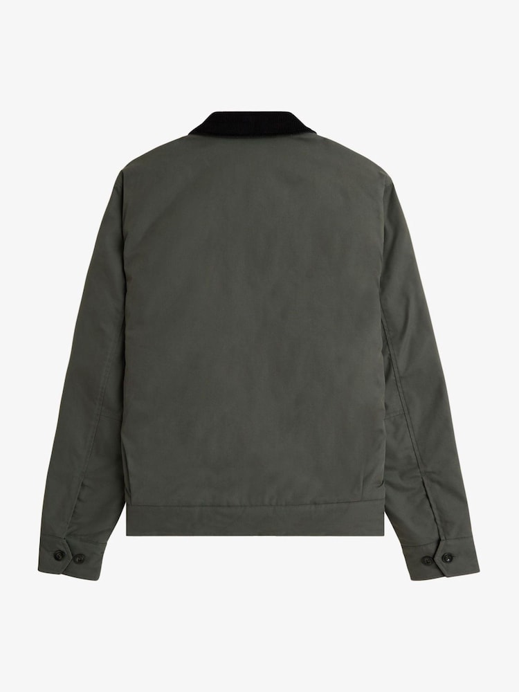 Fred Perry Field Green Caban Jacket - Image 11 of 11