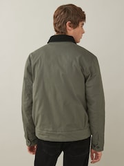 Fred Perry Field Green Caban Jacket - Image 3 of 11