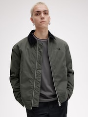 Fred Perry Field Green Caban Jacket - Image 8 of 11