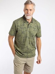 Verde - Polo estampado Sarat de Weird Fish - Imagen 1 de 7