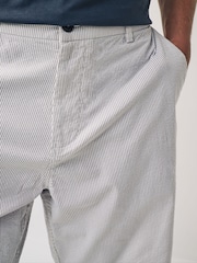 Stone Stripe Seersucker Chino Shorts - Image 4 of 9