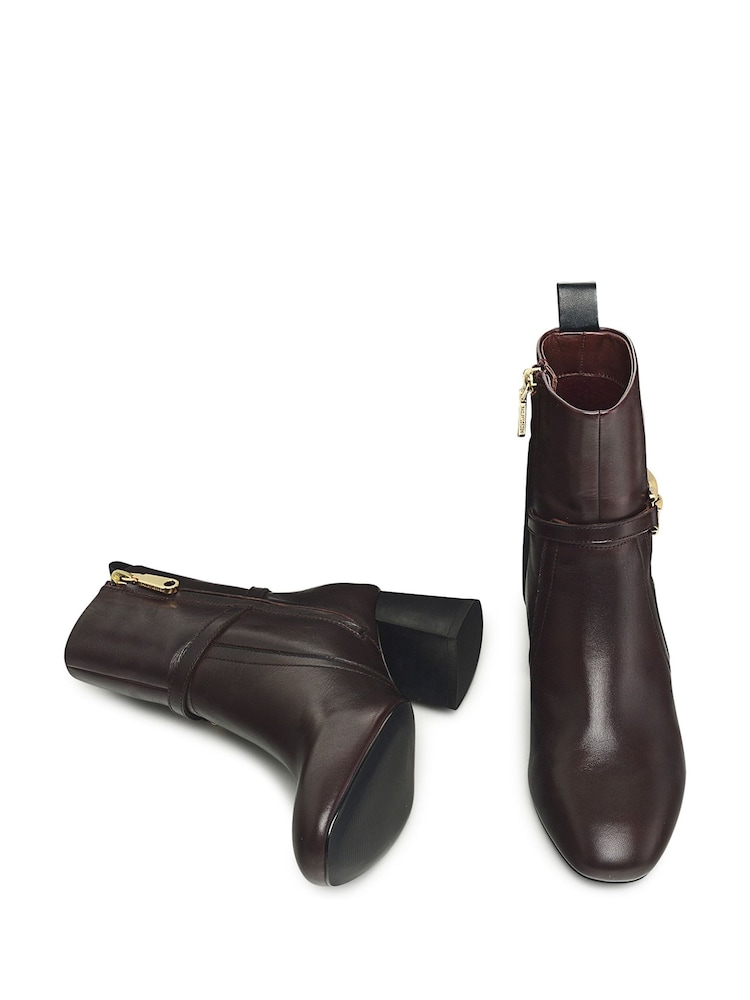 Radley London Cavendish Close Chunky Chain Ankle Boots - Image 2 of 2