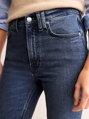 Boden Blue Mid Rise Slim Flare Jeans - Image 1 of 1