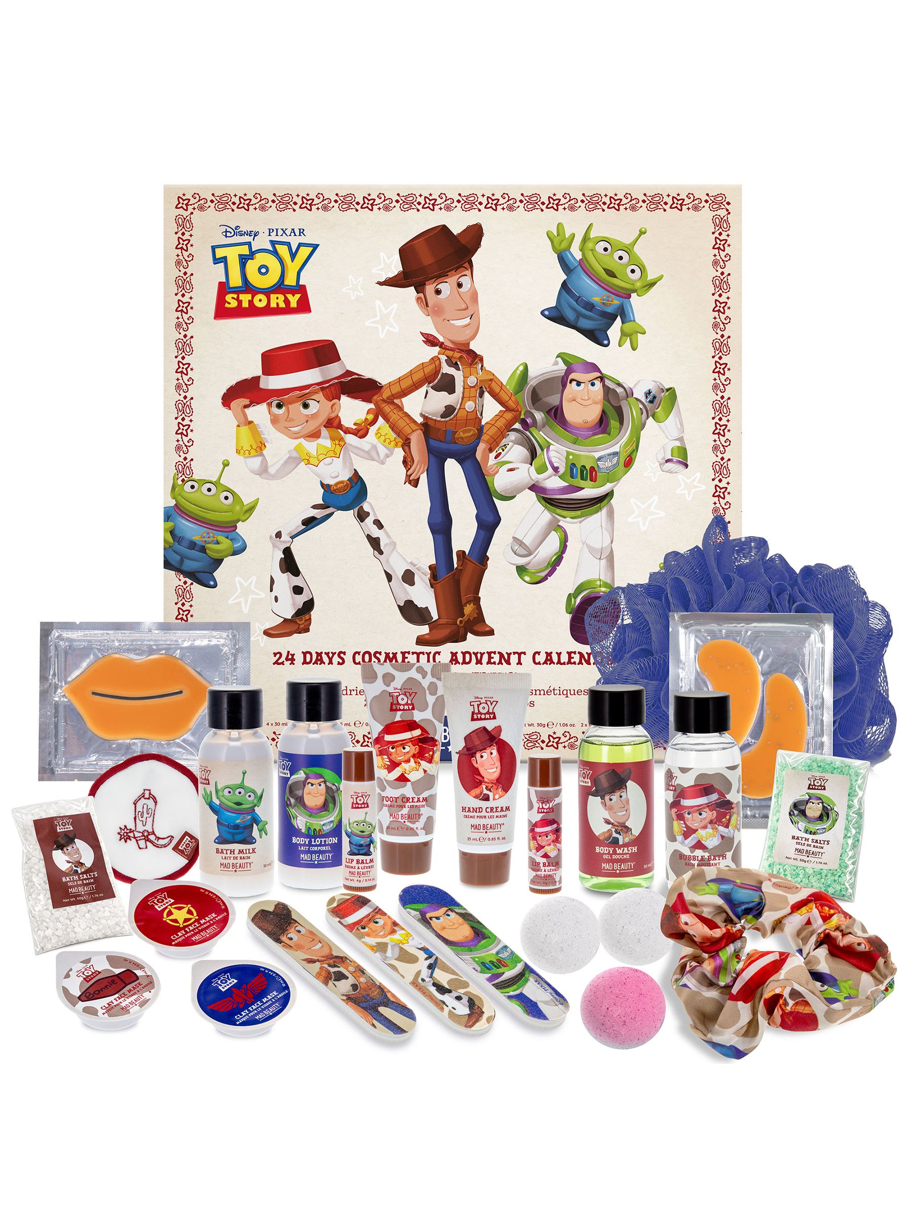 Disney Toy Story 24-Day Cosmetic Advent Calendar with Bath and Beauty Treats - Image 4
