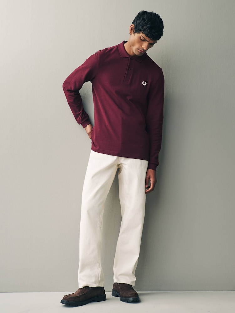 Fred Perry Plain Polo Shirt - Image 2 of 4