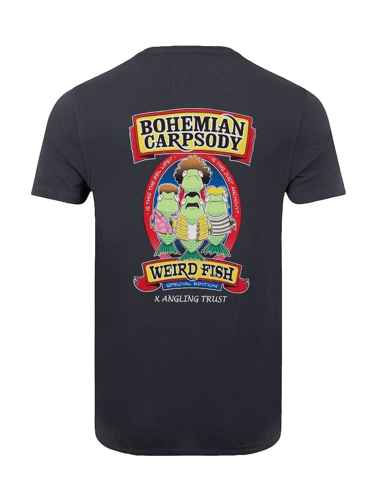 Weird Fish Bohemian Carpsody Back Print Artist T-Shirt X Angling Trust - Bild 6 von 6