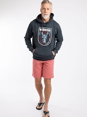 Weird Fish Mckay Front Print Hoodie Sweatshirt - Imagen 3 de 7