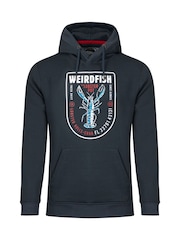 Weird Fish Mckay Front Print Hoodie Sweatshirt - Imagen 6 de 7