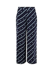 Weird Fish Mounira Printed Wide Leg Trousers - Imagen 5 de 6