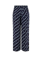 Weird Fish Mounira Printed Wide Leg Trousers - Imagen 6 de 6