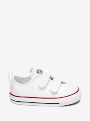 Converse White Chuck Ox 2V Infant Trainers - Image 5 of 9