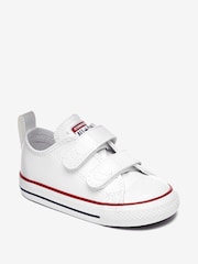 Converse White Chuck Ox 2V Infant Trainers - Image 6 of 9