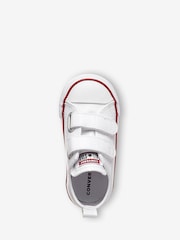 Converse White Chuck Ox 2V Infant Trainers - Image 7 of 9