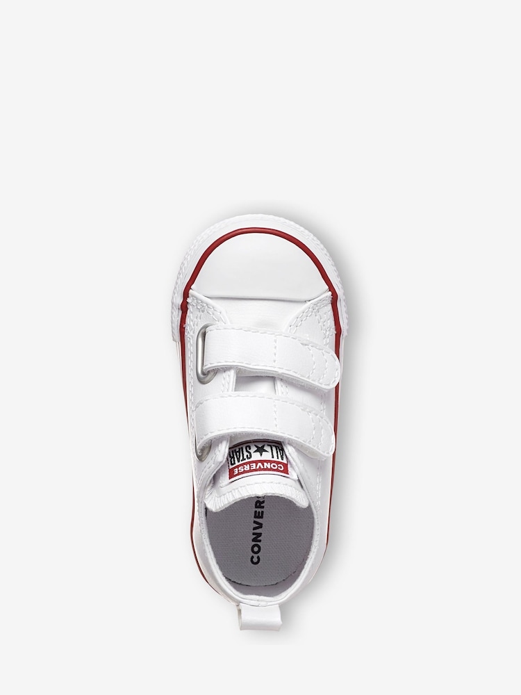 Converse White Chuck Ox 2V Infant Trainers - Image 7 of 9