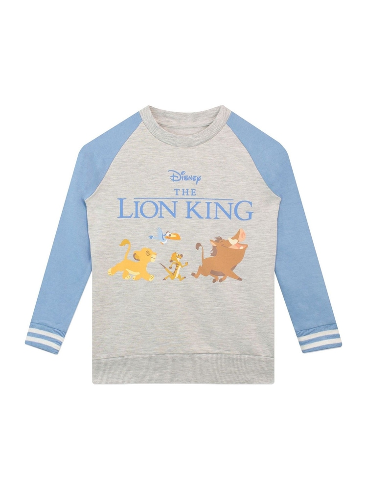 Character Grey Disney Lion King Long Sleeve Sweatshirt - Image 1 of 2