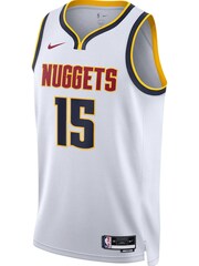 Nike White Denver Nuggets Association Edition Swingman Jersey - Nikola Jokic - Image 2 of 3