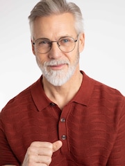 Weird Fish Emmet Trophy Neck Knitted Polo Shirt - Imagen 4 de 7