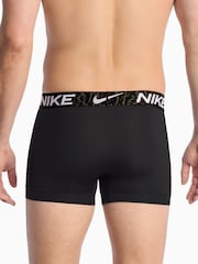 Nike Black Essential Micro Boxer Trunks 3 Pack - Image 4 of 4