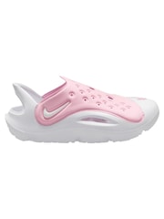 Nike Pink Sol Junior Pink Sandals - Image 1 of 4