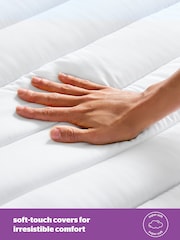 Silentnight White Deepsleep Mattress Topper - Image 4 of 8