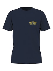 Vans Blue 100% Cotton Shore Club T-Shirt - Image 5 of 5