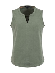 Weird Fish Green Maude Broidery Vest - Image 6 of 6
