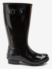 Hunter Black Gloss Original Wellies - Image 1 of 7