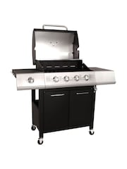 Charles Bentley Black 5 Burner Premium Gas BBQ - Image 4 of 6