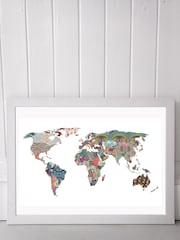 White Louis Armstrong Told Us So By Bianca Green Framed Print - Image 1 of 4