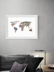 White Louis Armstrong Told Us So By Bianca Green Framed Print - Image 3 of 4