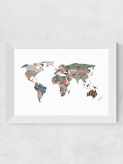 White Louis Armstrong Told Us So By Bianca Green Framed Print - Image 4 of 4