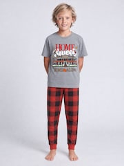 Brands In Red Home Alone Home Sweet Pyjamas - Image 1 of 2