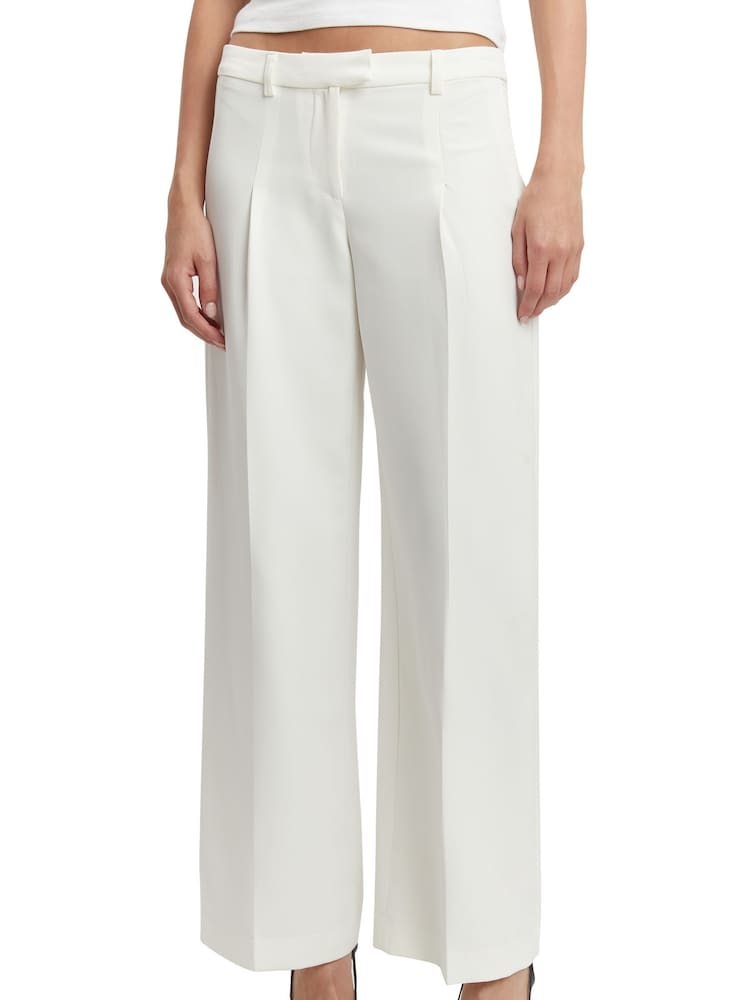 Bardot White Cassian Tailored Wide Leg Trousers - Image 5 of 5