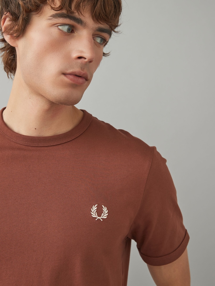 Fred Perry 100% Cotton T-Shirt - Image 2 of 6