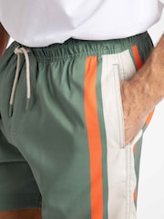 Πράσινο - Weird Fish Narwhal Premium Μαγιό βερμούδα - Εικόνα 4 από 5