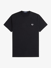 Fred Perry 100% Cotton Laurel Wreath Back Print T-Shirt - Image 3 of 4