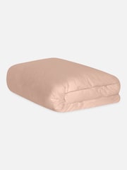 Jasper Conran London Pink 300 Thread Count Percale Weave Plain Duvet Cover - Image 3 of 4