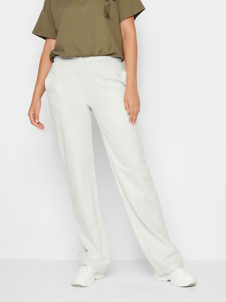 Blanco - Pantalones de chándal de pernera ancha de Long Tall Sally - Imagen 1 de 4 Blanco - Pantalones de chándal de pernera ancha de Long Tall Sally - Imagen 1 de 4