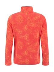 Weird Fish Pink Rochelle Full Zip Printed Micro Fleece - Image 7 of 7