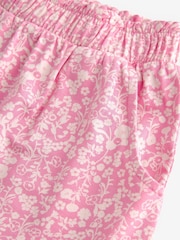Rosa Blumenmuster - Leichte Jerseyhose mit Stretch (3–16 Jahre) - Bild 5 von 5