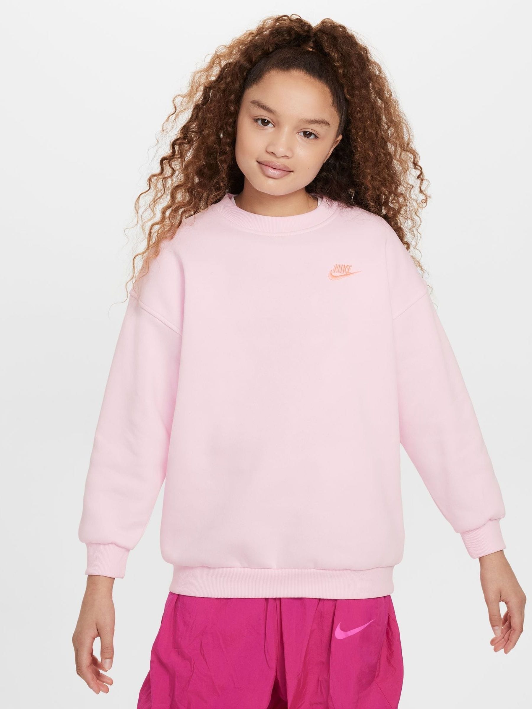 Nike foundation crew sweatshirt pink top