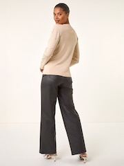 Roman Natural Hotfix Line Knit Jumper - Image 3 of 5