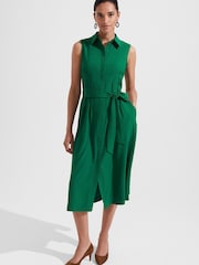 Hobbs Green Sandra Dress - Image 1 of 4