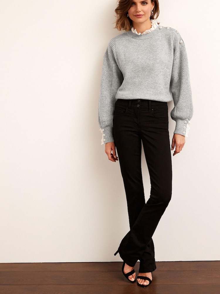 Black Lift, Slim And Shape Bootcut Jeans - Image 1 of 4