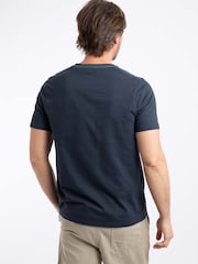 Weird Fish Blue Palm Island Front Print Graphic T-Shirt - Image 2 of 6