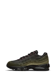 Nike Khaki Green Air Max 95 Trainers - Image 2 of 8