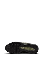 Nike Khaki Green Air Max 95 Trainers - Image 6 of 8