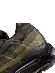 Nike Khaki Green Air Max 95 Trainers - Image 8 of 8