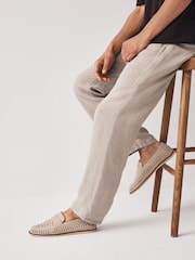 Grej deschis - Mocasini Weave - Imaginea 2 din 7